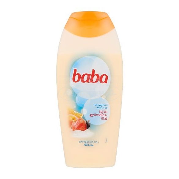 Baba tusfürdő tej és gyümölcsillat 400ml