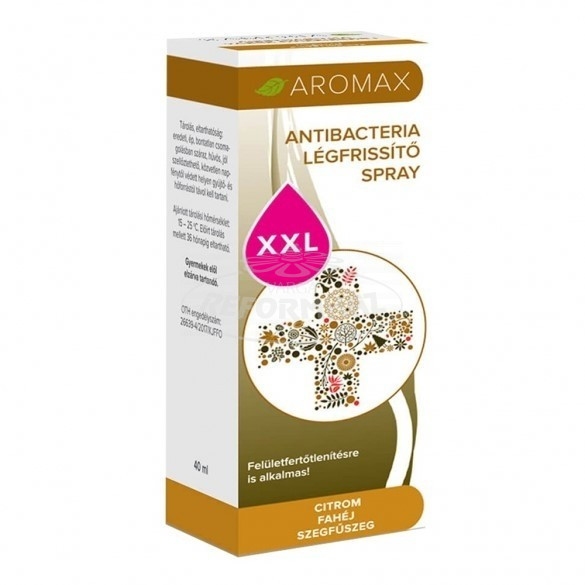 Aromax Antibacteria spray Citrom-fahéj-szegfűszeg 40ml