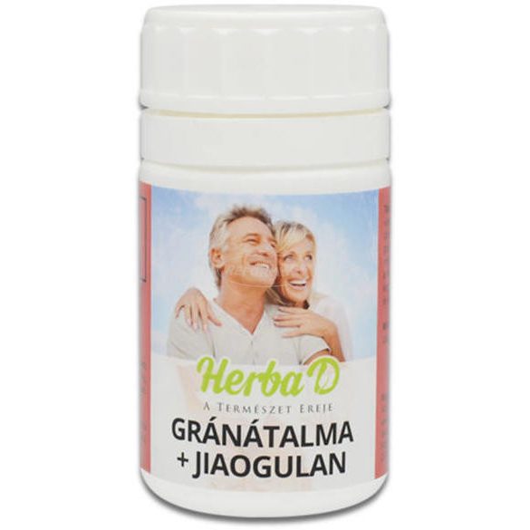 Herba D Gránátalma+Jiaogulan kapszula 30x