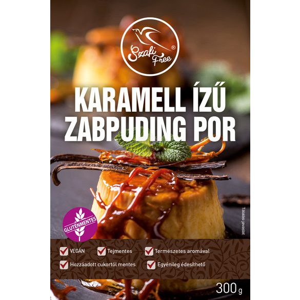 Szafi Free zabpuding por karamell ízű 300g