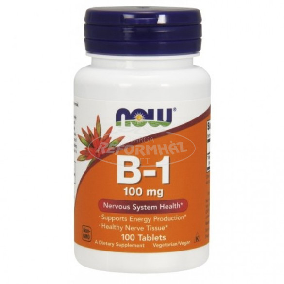 Now B1 100mg vitamin tabletta 100x