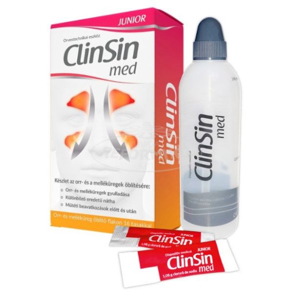 ClinSin med Junior Orr- és melléküreg öblítő készlet 1x