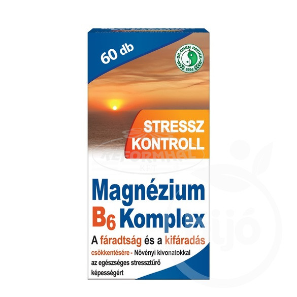 Dr.Chen Magnézium B6 Komplex Stressz Kontroll tabletta 60x