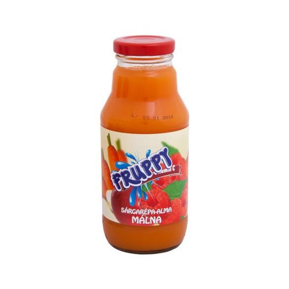 Fruppy vitamin c sárgarépa-alma-málna ital 330ml