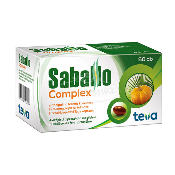 Saballo Complex szabalpálma termés kapszula 90x