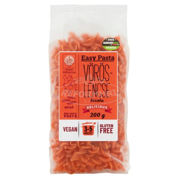 Éden Prémium Easy Pasta Vöröslencse tészta orsó 200g