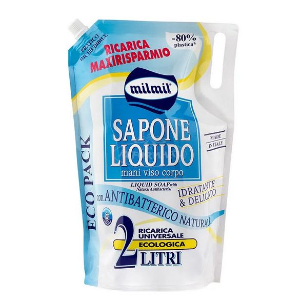 Mil Mil folyékony szappan utántöltő natur 2000ml