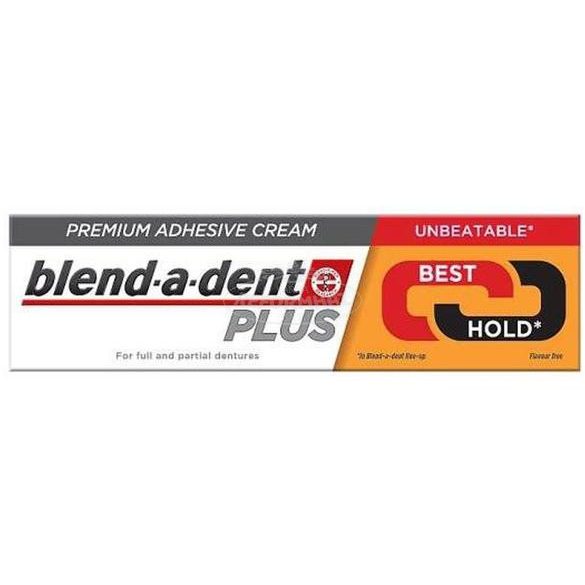 Blend-a-dent plus protézisragasztó krém best hold 40g