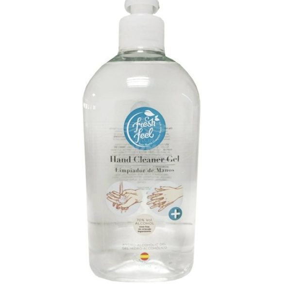 Fresh Feel kéztisztító gél 70% alkohollal 500ml