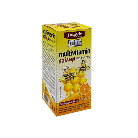 Jutavit Multivitamin szirup gyerekeknek narancsízű 150ml