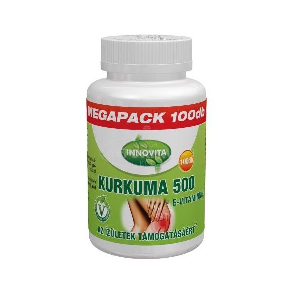 Innovita Kurkuma 500 E-vitaminnal MEGAPACK 100x