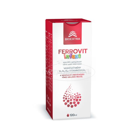 Bioextra Ferrovit Infant/ csecsemő vashiány esetén 120ml