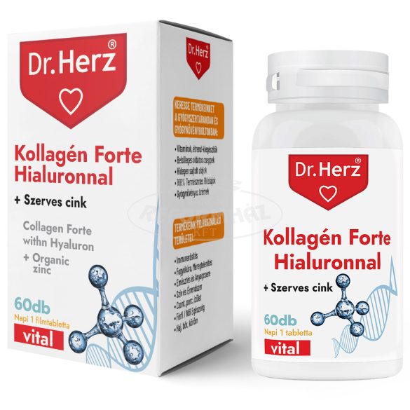 Dr Herz kollagén forte hialuronnal filmtabletta 60x