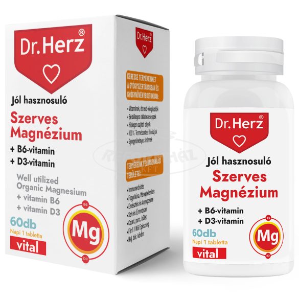Dr Herz szerves magnézium tabletta 60x