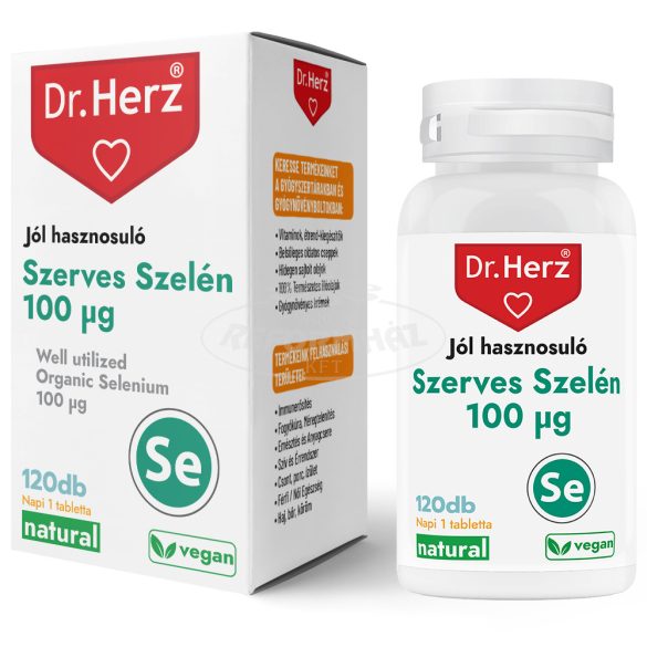 Dr Herz szerves szelén tabletta 120x
