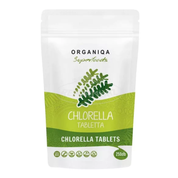 Organiqa bio Chlorella tabletta 250x 125g