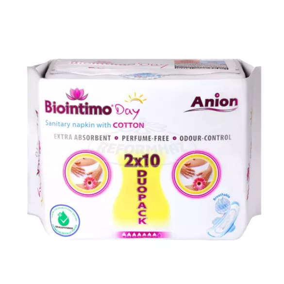Biointimo Anion Day nappali intimbetét Duopack 2x10 20x