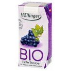 Höllinger bio pirosszőlő nektár 200ml