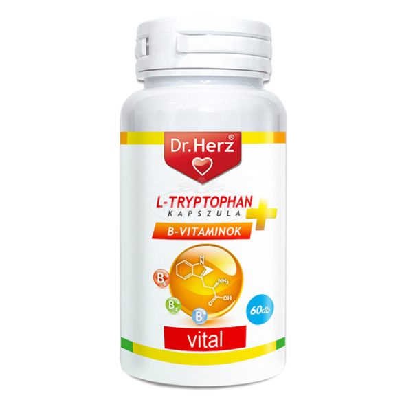 Dr Herz L-Tryptophan 300mg + B vitaminok 60x