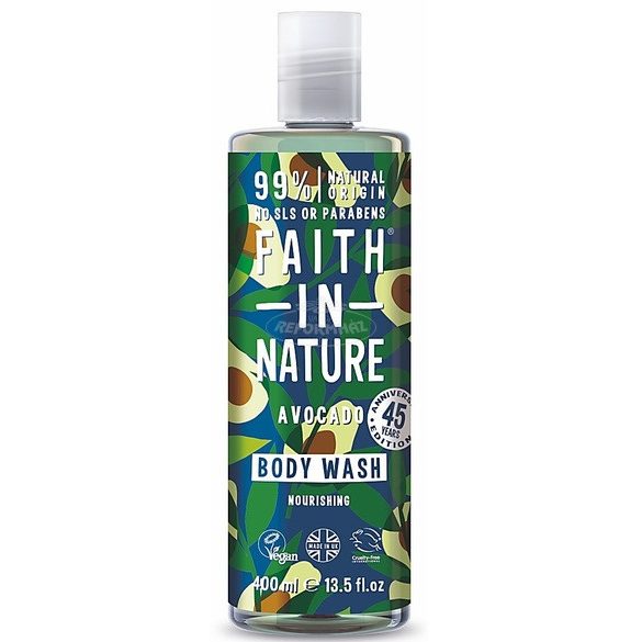 Faith in nature tusfürdő avokádó 400ml