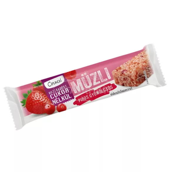 Cornexi NEXI müzliszelet pirosgyümölcsös HCN 25g