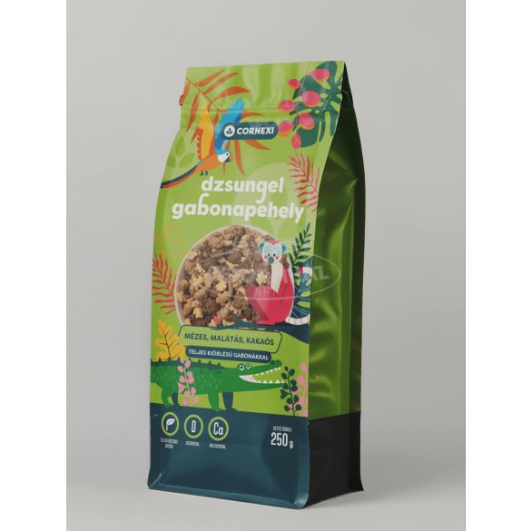 Cornexi Dzsungexi gabonapehely mézes-malátás-kakaós 250g