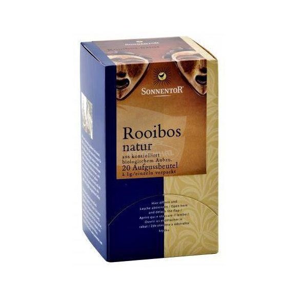 Sonnentor bio Rooibos natúr tea filter 20x