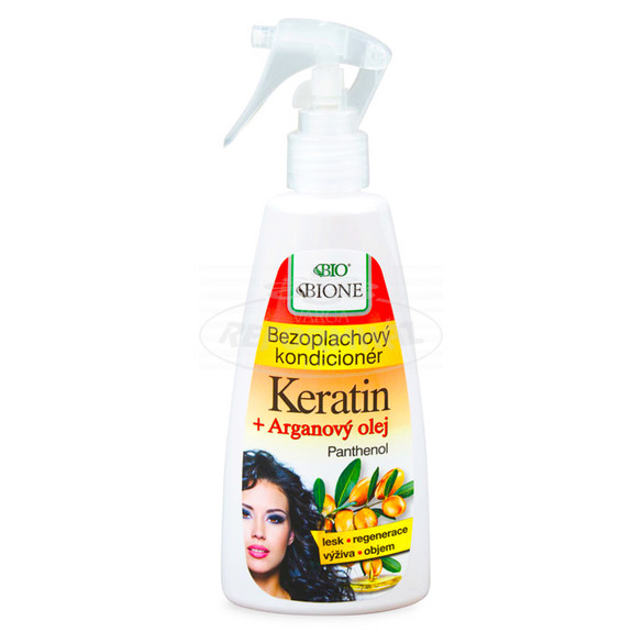 Bione keratin+argánolaj öblítés nélküli hajkondícionáló 260ml