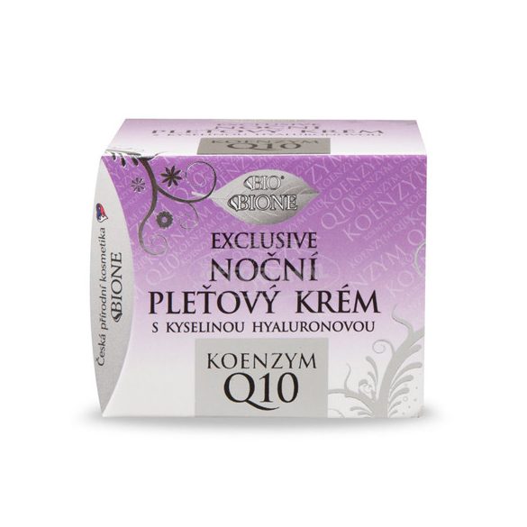 Bione exclusive Q10 hyaluronsavas éjszakai arckrém 51ml