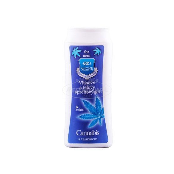 Bione Cannabis tusfürdő és sampon férfiaknak 200ml