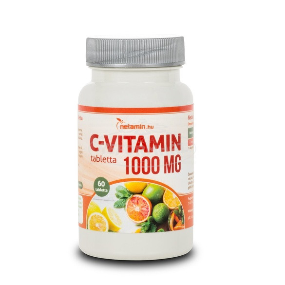 Netamin C-vitamin 1000mg tabletta 60x