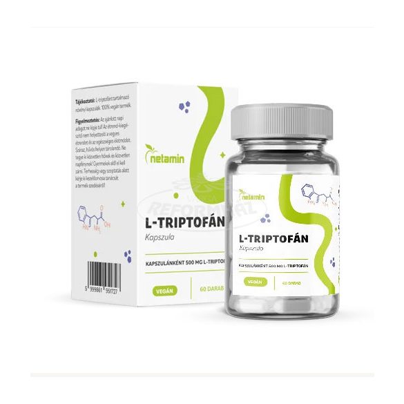 Netamin L-triptofán 500mg kapszula 60x