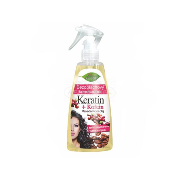 Bione keratin+koffein+makadámiamagolaj hajkondícionáló 260ml