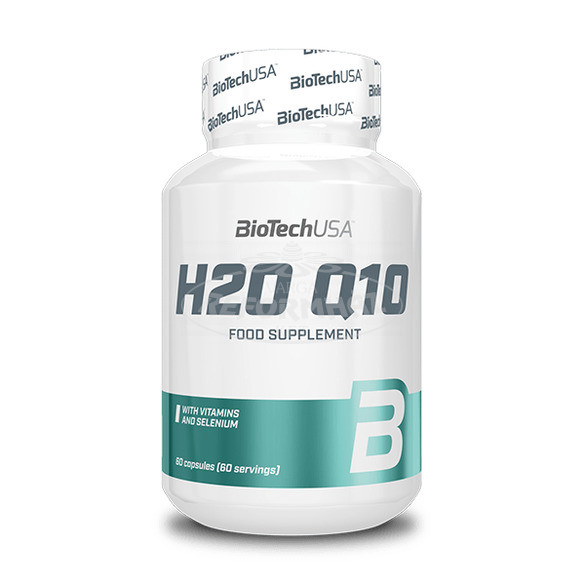 Biotech Usa H2O Q10 +szelén kapszula 60x