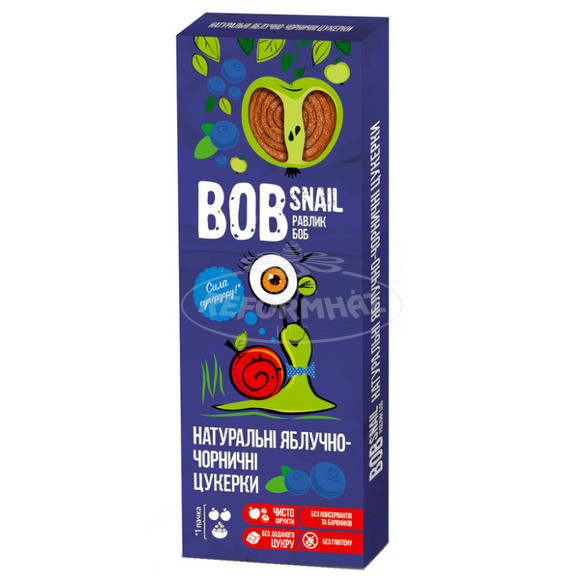 Bob snail alma-áfonya rolls 30g