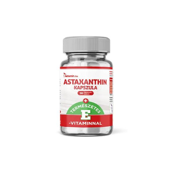 Netamin Astaxanthin kapszula E-vitaminnal 30x
