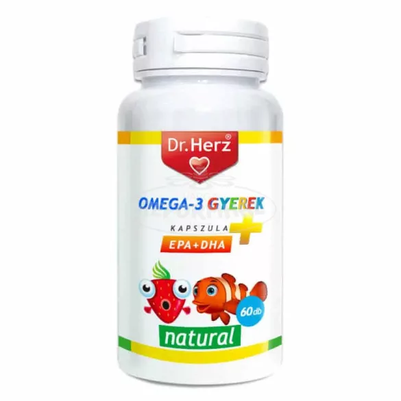 Dr Herz Omega-3 kapszula gyerekeknek 60x