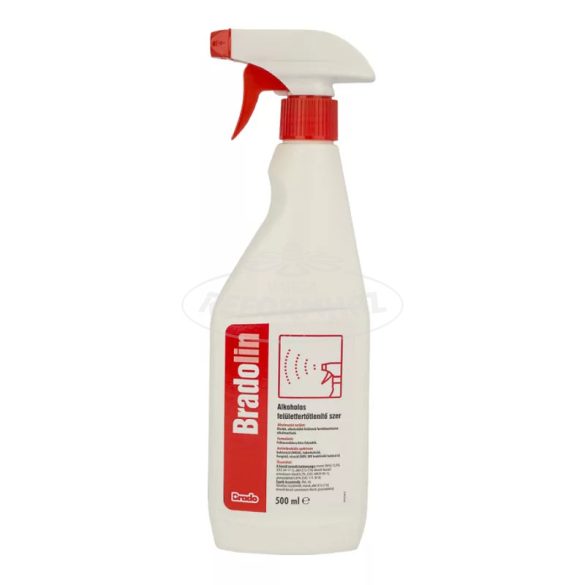 Bradolin alkoholos felületfertőtlenítő szer 500ml