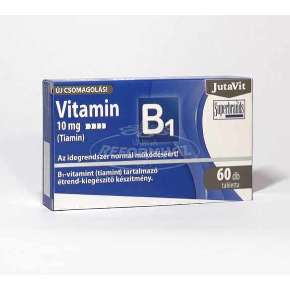 Jutavit B1 vitamin 10mg tabletta 60db