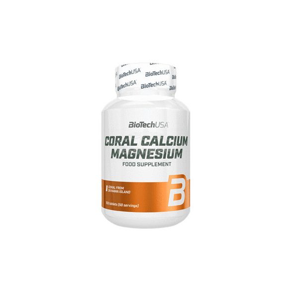 Biotech Usa coral calcium magnézium tabletta 100x