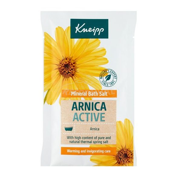 Kneipp fürdőkristály Arnica active izület-és izomlazító 60g