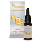 Vitaking Natural K2-D3-K1 csepp 10ml