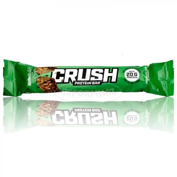 Biotech Usa Crush bar csoki és földimogyoróvaj 64g