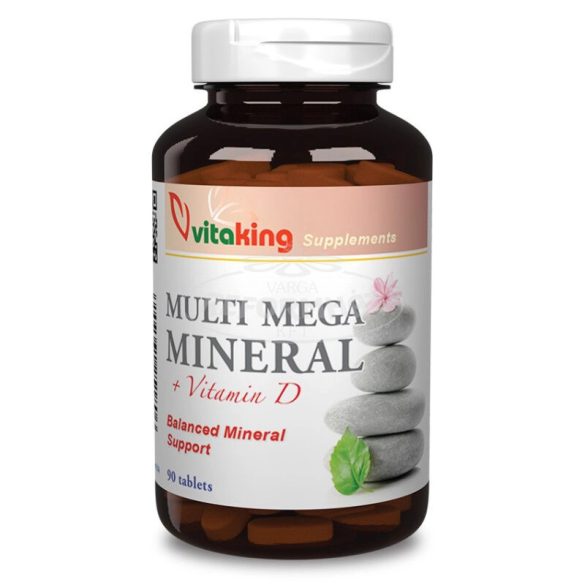 Vitaking Multi Mega Mineral+D-vitamin 90x