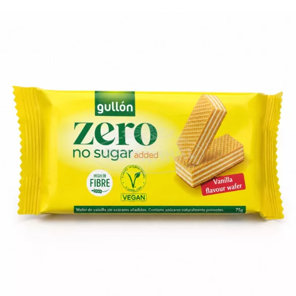 Gullon Zero cukormentes nápolyi vaniliás 60g