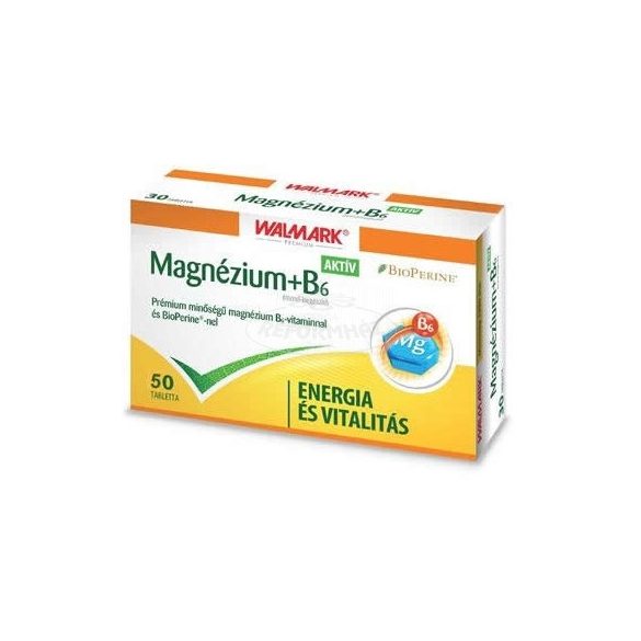Walmark Magnézium+B6 vitamin tabletta 50x