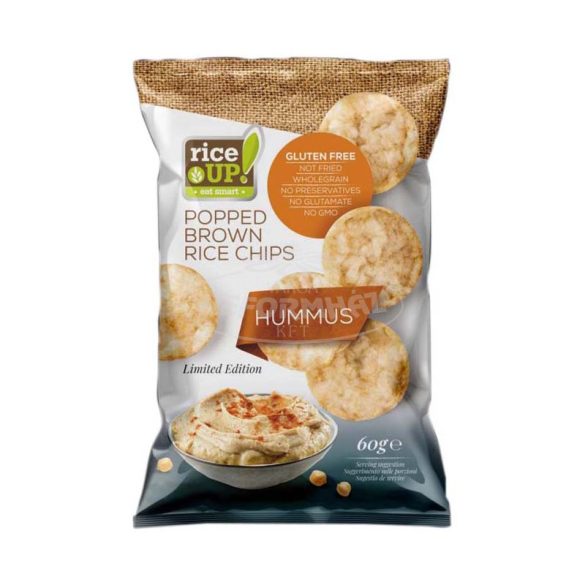 Rice Up Barna rizs chips hummusz 60g