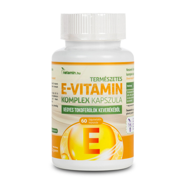 Netamin Természetes E-vitamin komplex kapszula 60x