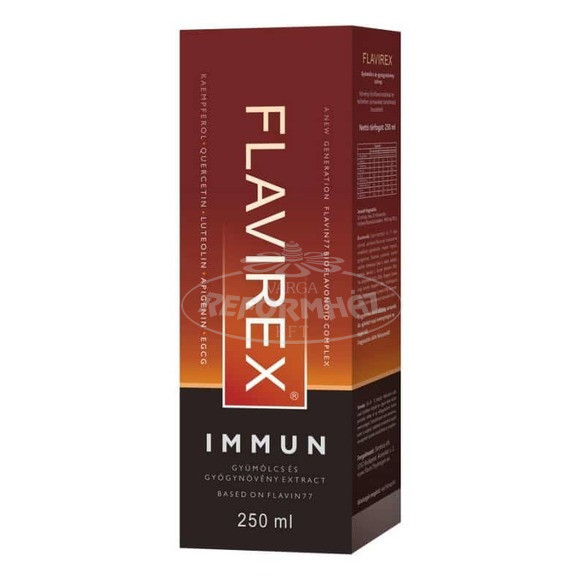 Flavirex Immun gyümölcs és gyógynövény extract 250ml