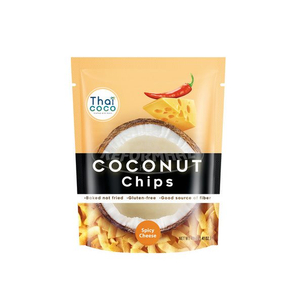 Thai Coco csípős-sajtos kókuszchips 40g